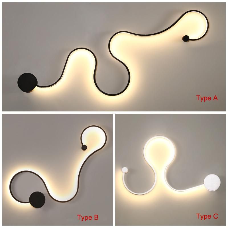 2022 New Design Remote Control Light Living Room 3 Years Warranty Decorative Acrylic LED Wall Lamp