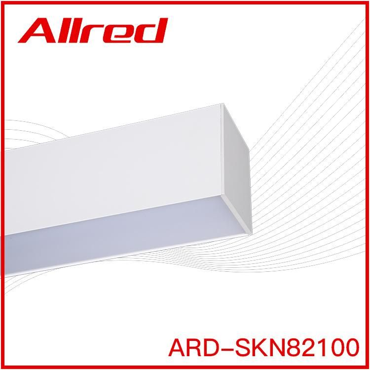 LED Office Lighting 1200mm 20W SMD Suspended Linear Light for Shopping Mall Factory