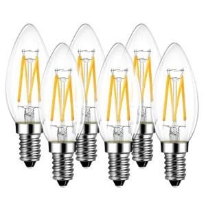 E27 COB Custom Filament Bulb C35L 6W LED Filament Bulb