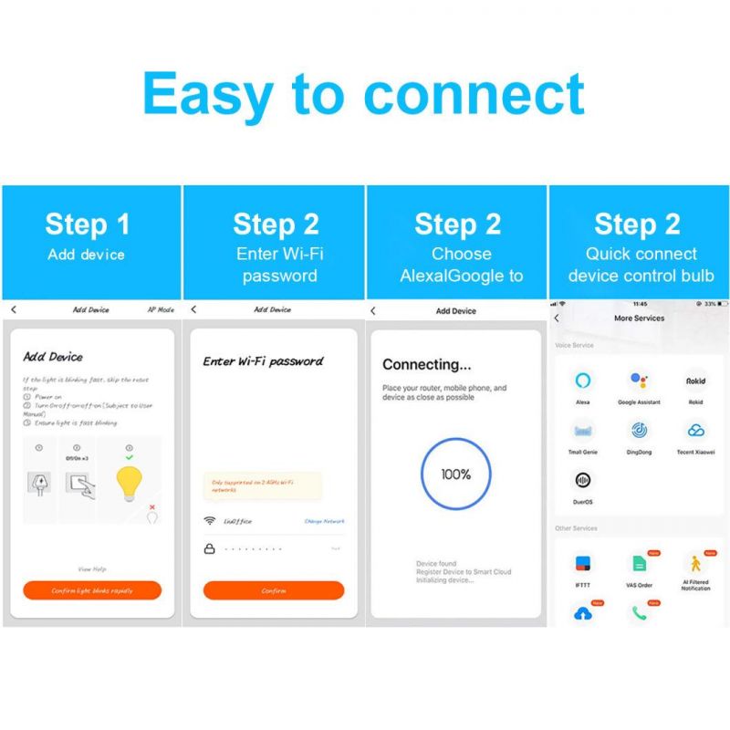 WiFi Bulb Smart Home LED Bulb Light
