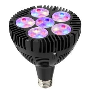 Multi Chips UV &amp; IR LED Grow Lighting Full Spectrum PAR38 LED Grow Light 50W Smart WiFi Model Available