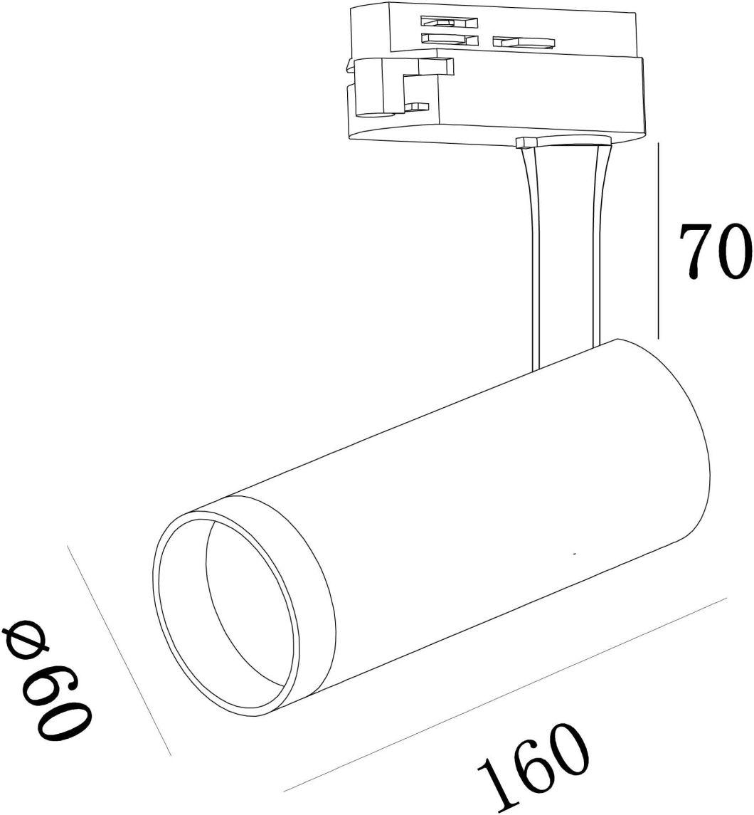 Ce Commercial GU10 Track Light Aluminum Fixture for Shop High Quality