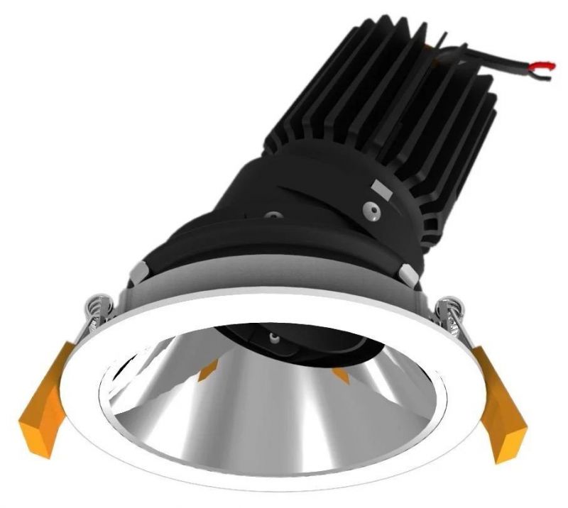 IP20 Fixed Round GU10 or MR16 G5.3 Light Frame and Ceiling LED Spot Light Downlight Housing