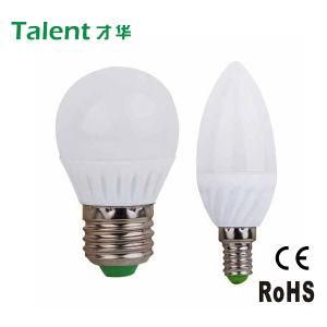 Aluminum Inside Dimmable Fuction Optional 3W LED Candle Light