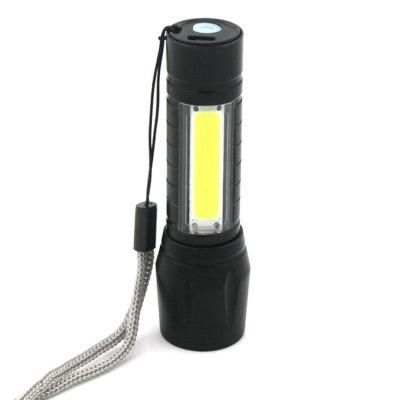 Goldmore10 Portable Aluminum 3W LED Flashlight COB Lamp Bead
