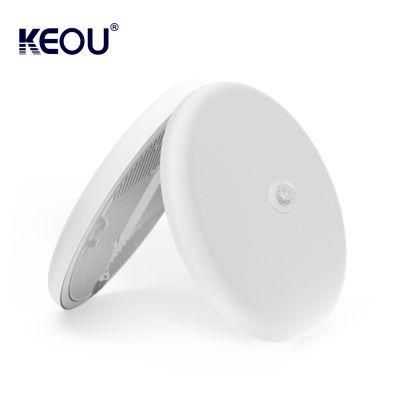 Keou Motion Sensor Surface Mounted 36W Round Frameless LED Ceiling Panel Light