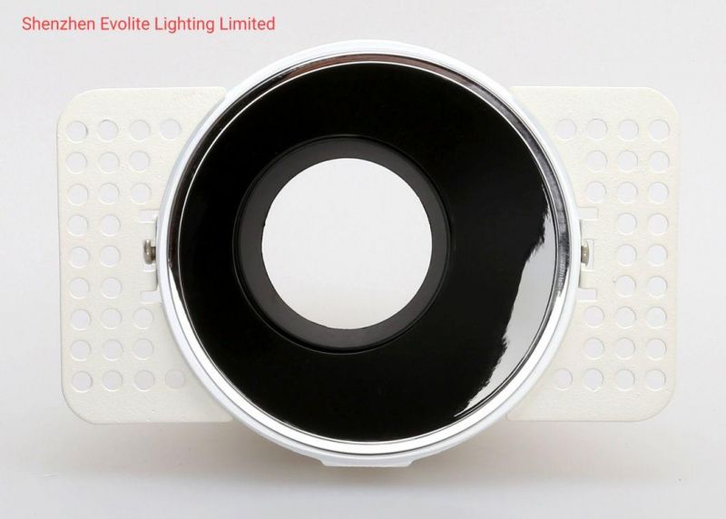 Aluminum Cut out 100mm Down Light MR16 LED Downlight Frame GU10 Housing