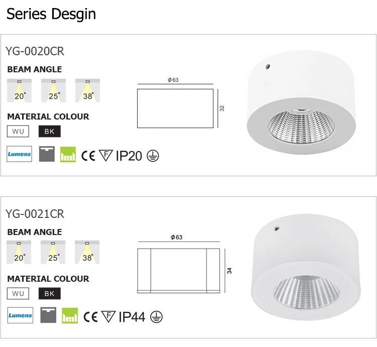 IP44 4W 2700K 3000K 4000K Cabinet LED Light Ceiling Light