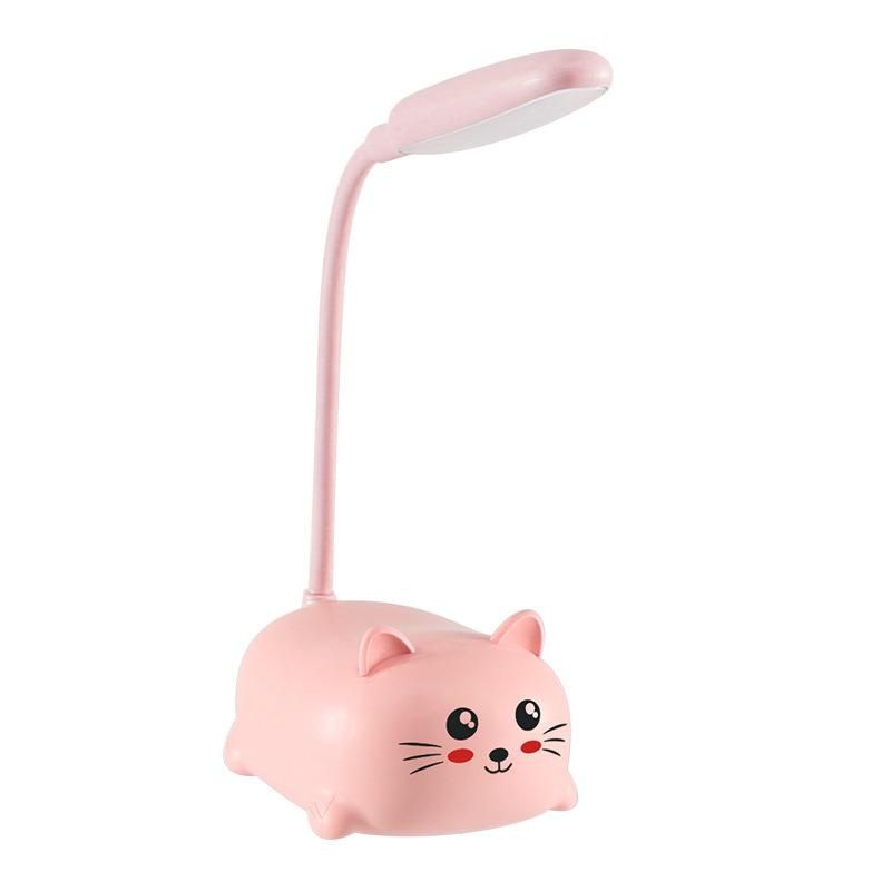 USB Rechargeable Reading Light LED Desk Lamp with Phone Holder