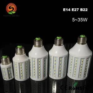 E27 5W to 35W LED Corn Bulb for Home Lighting