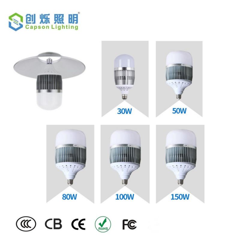 LED Bulb 30W 50W 80W 100W 150W Warehouse Industrial Lighting High Bay Light