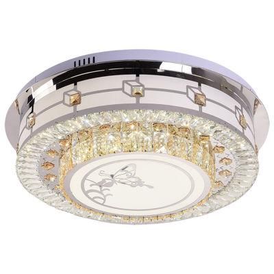 Dafangzhou 80W Light Lighting Decoration China Manufacturers Black Flush Mount Light IP55 Rating Ceiling Light Applied in Dining Room