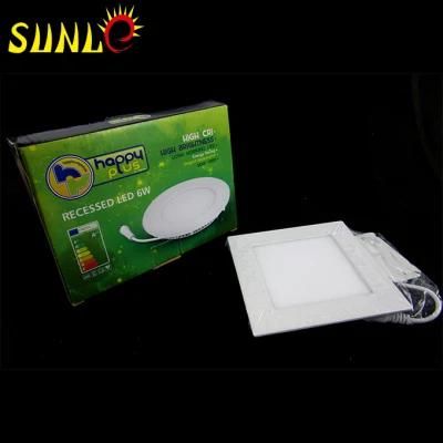 6W Square Flush-Type LED Drop Ceiling Light Panels (SL-MBOO6)