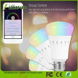 New Design E27 9W RGB WiFi LED Smart Bulb