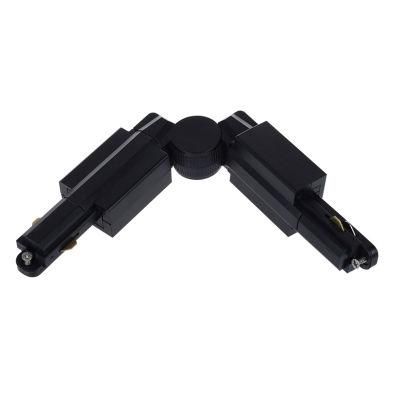 X-Track Single Circuit Black Twisted Connector for 3wires Accessories (L)