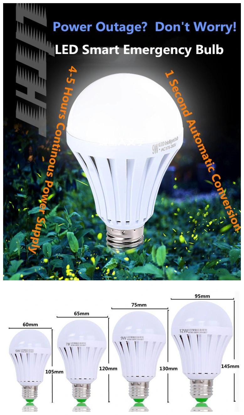 Outdoor Indoor 5/7/9/12/15/18/40/60/80/120W USB Emergency Rechargeable LED Light Bulb Lamp