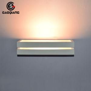 LED Lights White Plaster Wall Light