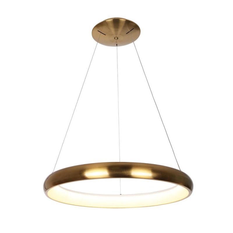 Masivel Factory Indoor Decorative LED Ceiling Light Modern Round Acrylic Cover Brass Ceiling Light with CE RoHS