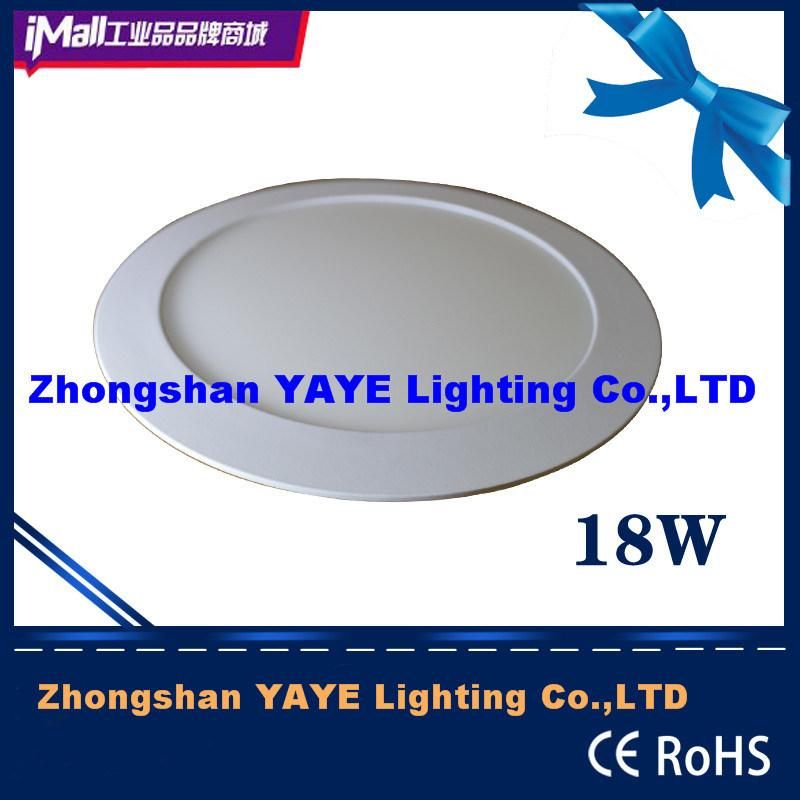 Yaye 18W Factory Price 3W/4W/6W/9W/12W/15W/24W Round LED Panel Light / Recessed Round LED Panel Lamp LED Panel Light with 2/3years Warranty