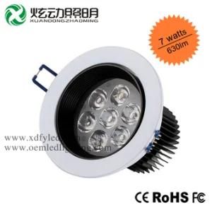 Non-dimmable 7w 4.3Inches LED downlight