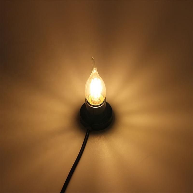 LED Candle Light Bulb C35 E27 E14 LED Filament Bulb