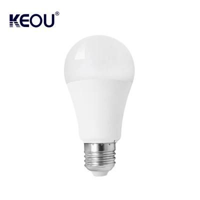 Keou New Factory Price E27 B22 Indoor Plastic PC Lamp LED Bulb Light