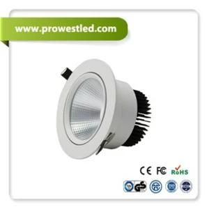 CE/RoHS Approval15W High Power High Lumen COB LED Ceiling Downlight Lamp