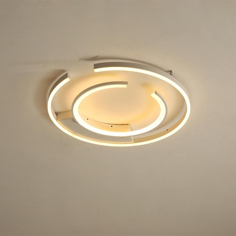 Round Acrylic LED Ceiling Light for Bedroom Villa
