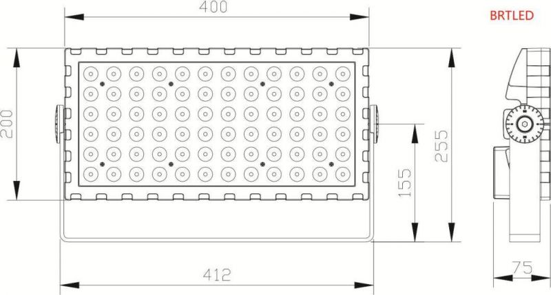 Outdoor Decorative Building Architectural IP66 Waterproof LED Flood Light