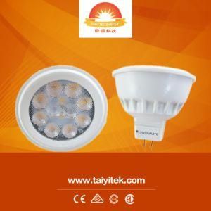 Aluminum MR16 Gu5.3 5W 7W 2700-7500K LED Spotlight/Bulb Lamp