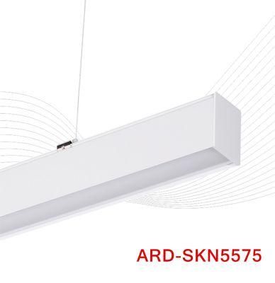 Commercial Modern Chandelier Home Office Hanging Linear Lamp LED Pendant Light