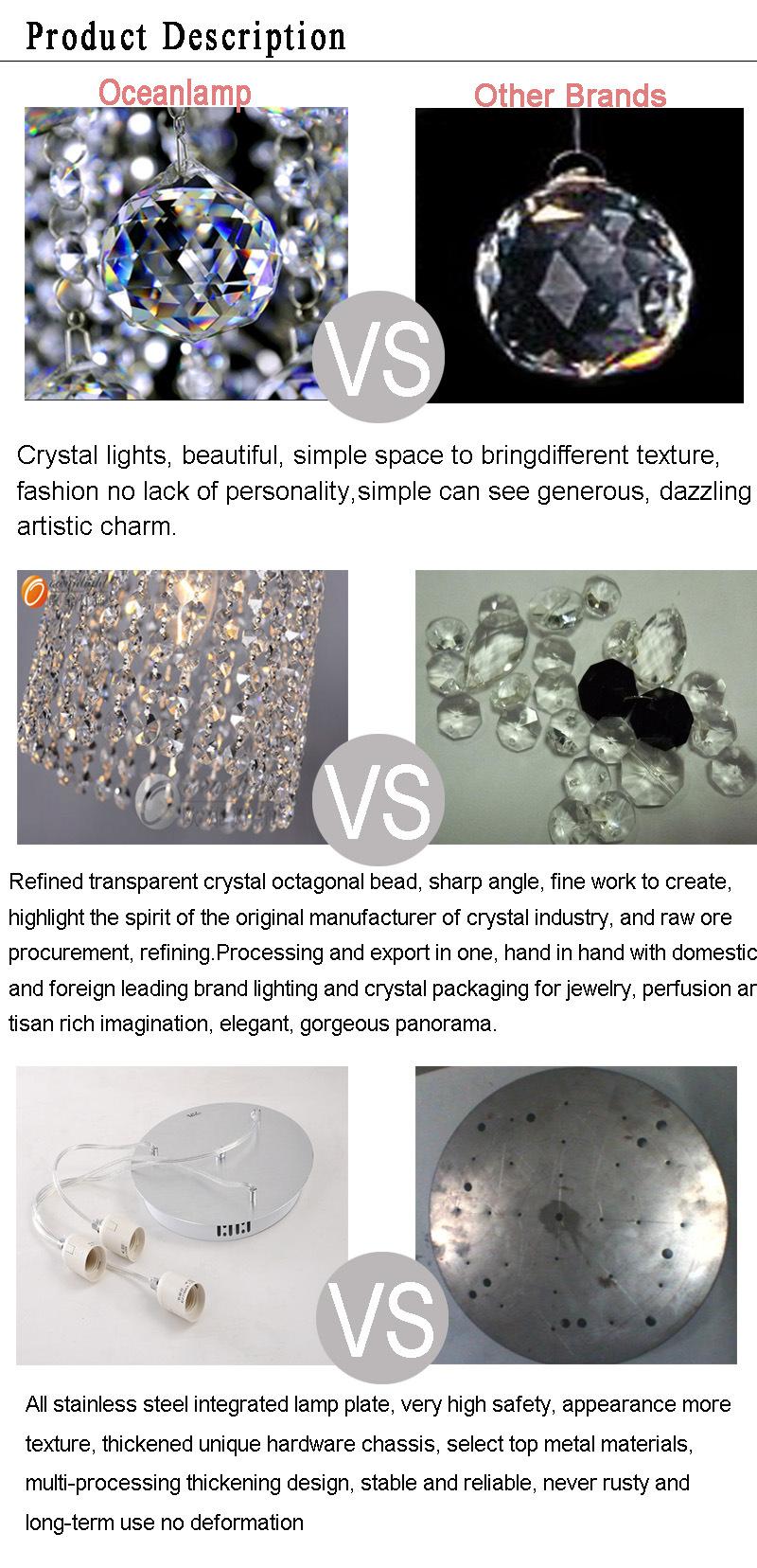Newest Pendant Lamp Crystal Chandelier Large Euro Crystal Chandelier