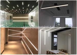 0-10V Dimming Suspended up and Down LED Linear Trunking Lighting for Office