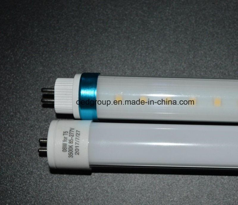 Aluminum and Frosted PC 3 Years Warranty T5 Tube with Builtin Driver AC85-265V T5 LED Tube Lighting