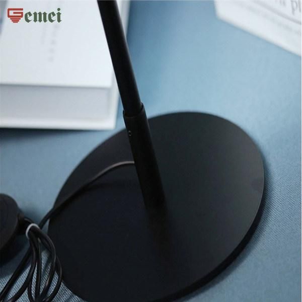 RGB Effect LED Simple Standing Floor/ Desk /Table Lamp with Round Base