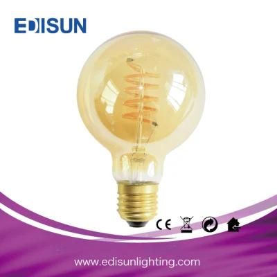 G80 Soft Filament Light E27 4W LED Bulb