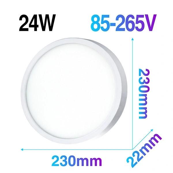 Ultra Thin LED Ceiling Lamp LED Modern Panel Light Bedroom Kitchen Surface Mount Flush Panel Light Decor Project Home Light