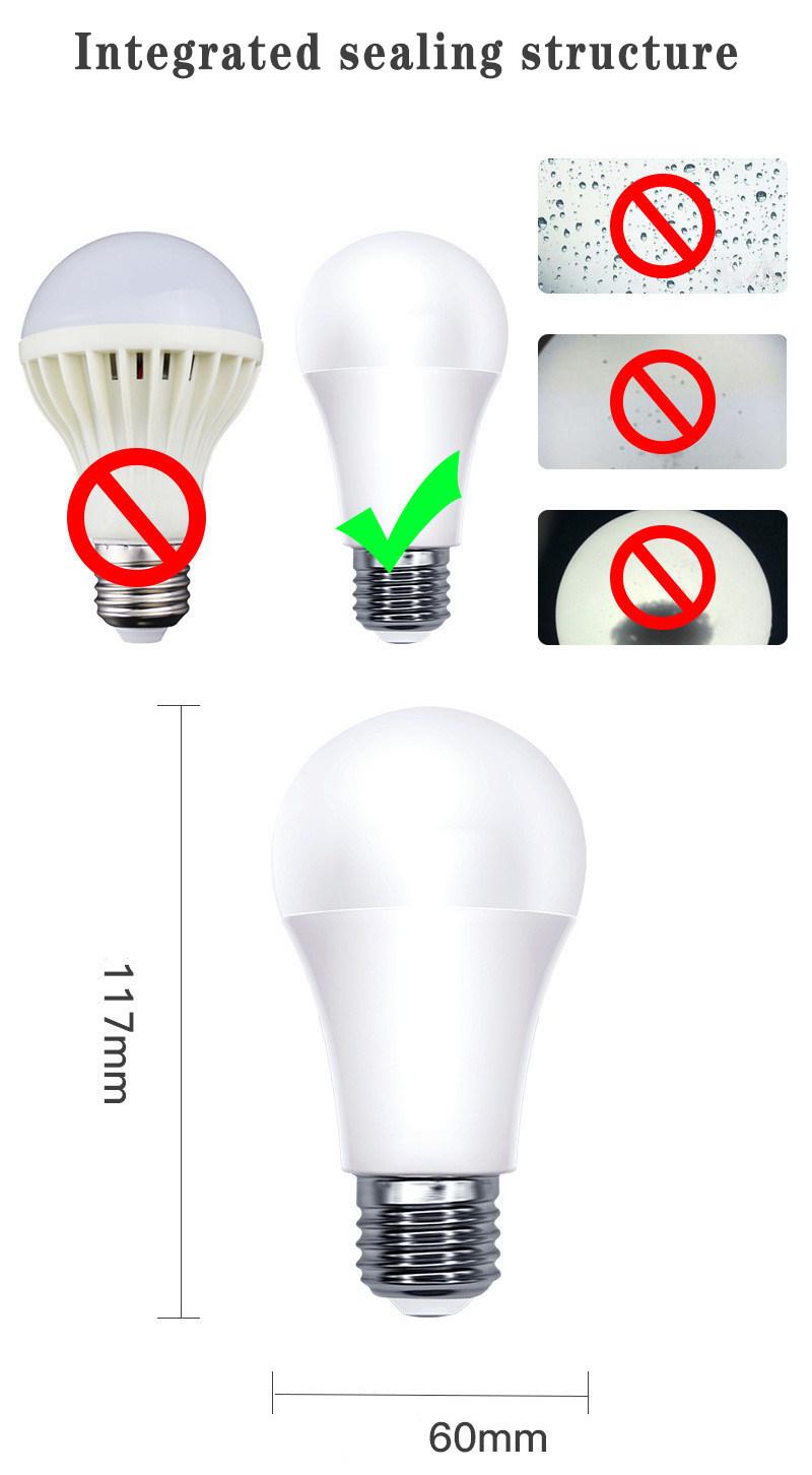 Light Sensor Control A60 Bulb Light High-End Atmospheric Grade China Factory