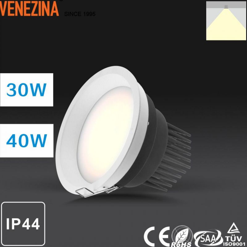 Modern COB 30W/40W High Power Acrylic Diffuser Recessed LED Downlight