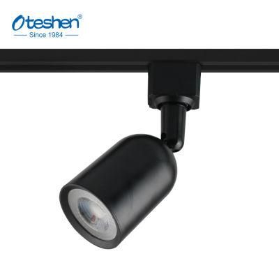 360 Degree Adjustable 2 Wire Track Light 1 Phase Adaptor Track Rail System Spotlight Surface LED Track Light