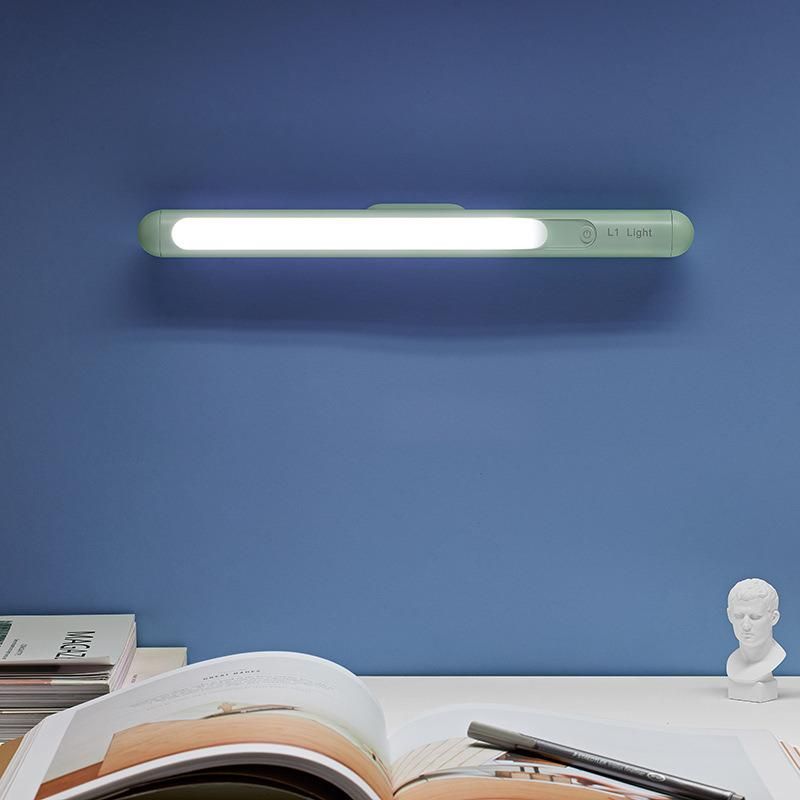LED Table Lamp LED Desk Reading Lamp with Rectangular Base Energy Saving Electronic Lamp