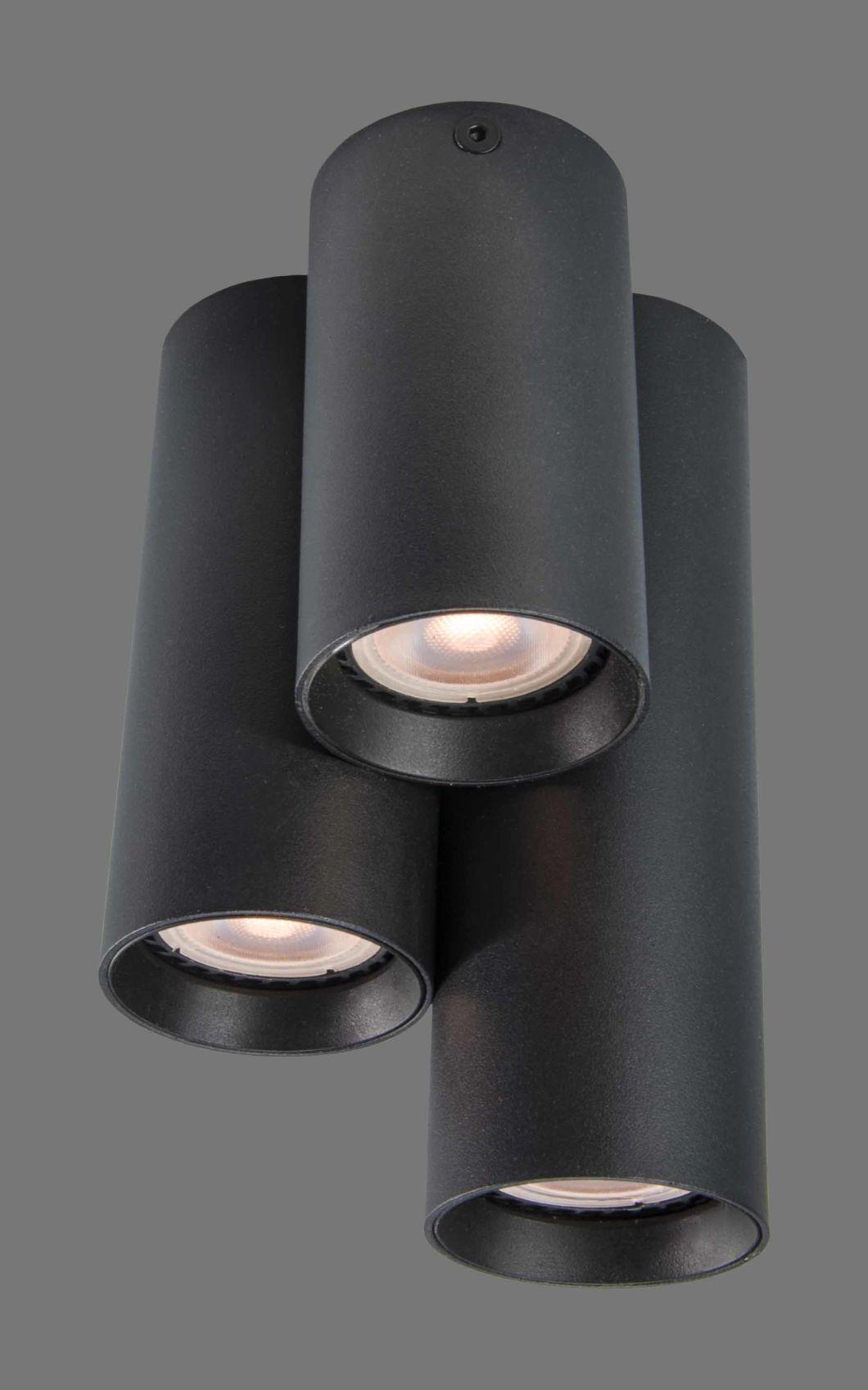 Hot Sale Nordic Design Surface Mounted Downlight Ceiling Aluminium GU10 Black White Spotlight Fixture LED Lamp for Indoor