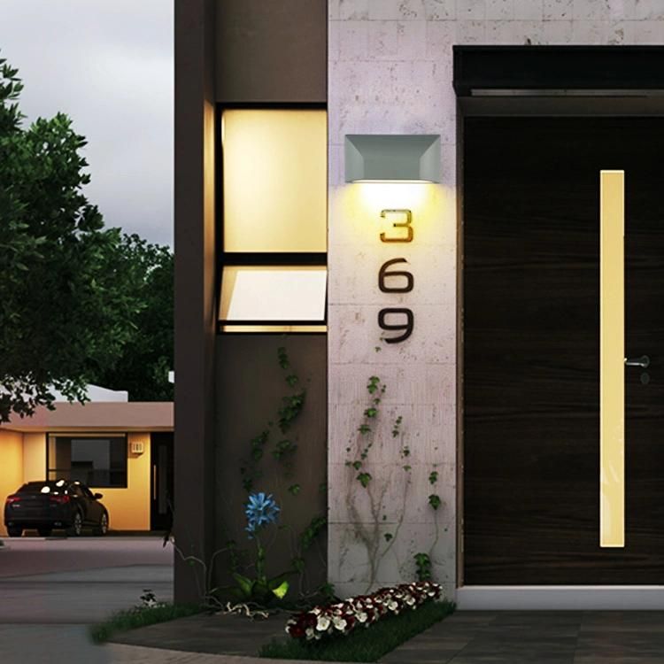 New Design PC Body IP65 Waterproof Outdoor 6W LED Wall Lamp