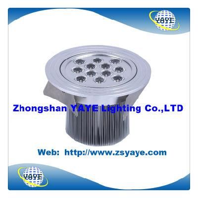 Yaye CE/RoHS Approval 12W LED Ceiling Light /12W LED Downlights with Warranty 2 Years