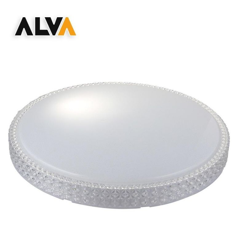 Alva / OEM/ODM Surface Mounted Round Square 12W 18W 24W Replace SMD 3CCT Dimmable Remote Control LED Ceiling Light