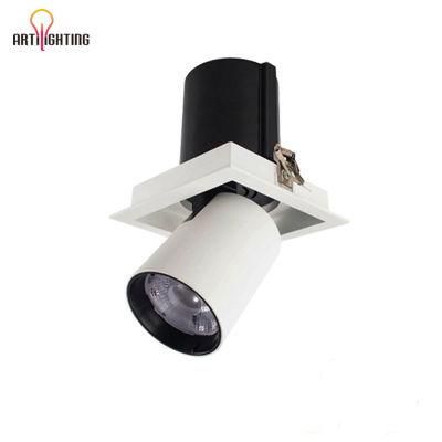 9W 12W 18W 25W 35W Adjustable 360 Degree LED Spotlight Downlight for Clothing Shops Exhibition Hall