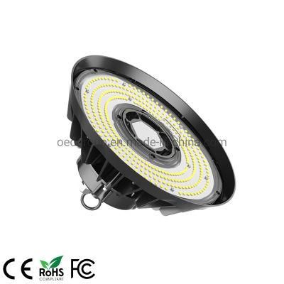 5 Years Warranty 150lm/W LED High Bay UFO 240W Warehouse Light or High Ceiling Light 5000K