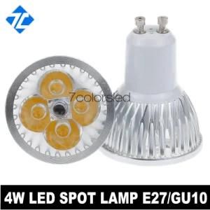 High Power Aluminium 4W LED Spot Bulb Lamp E27/GU10