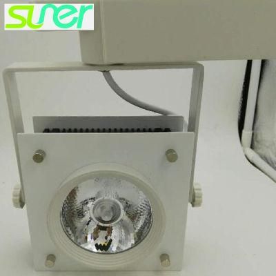 LED Ceiling Spot Lighting 30W Cool White Adjustable COB Track Light 6500K