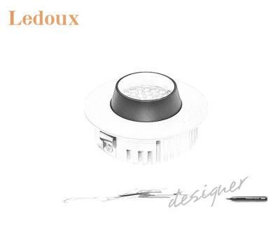 IP20 Aluminium Surface Mounted COB Downlight LED Spotlight